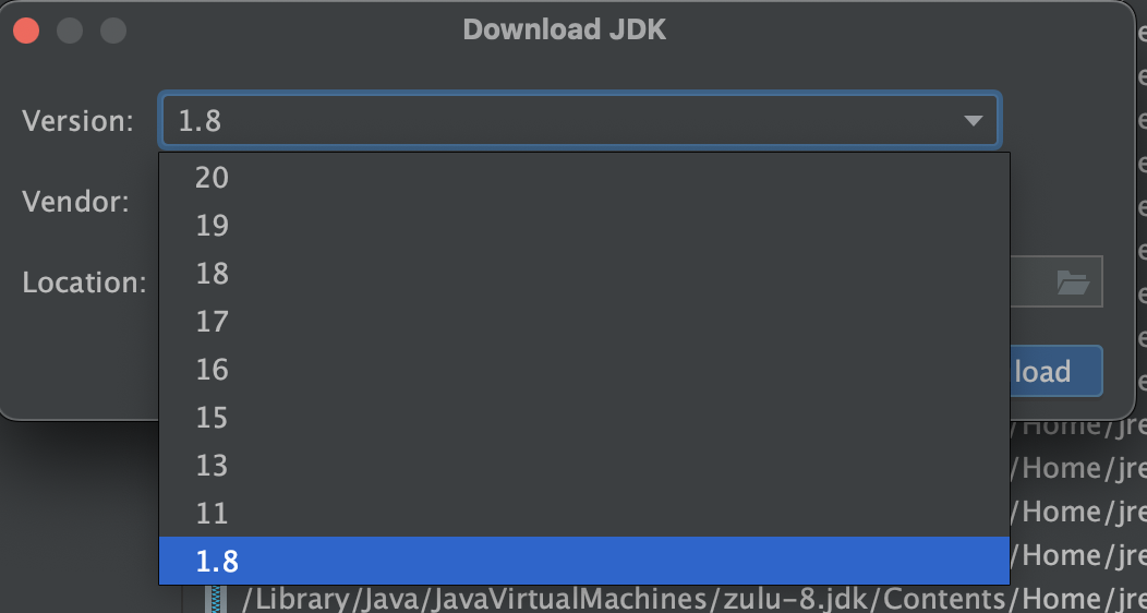 自动下载JDK页面-2